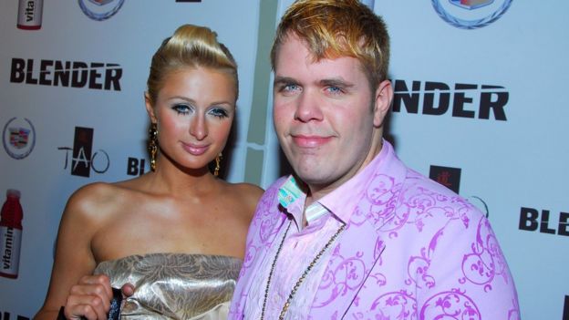 Paris Hilton and Perez Hilton