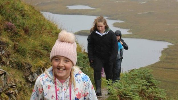 Pupils on trip to Wester Ross
