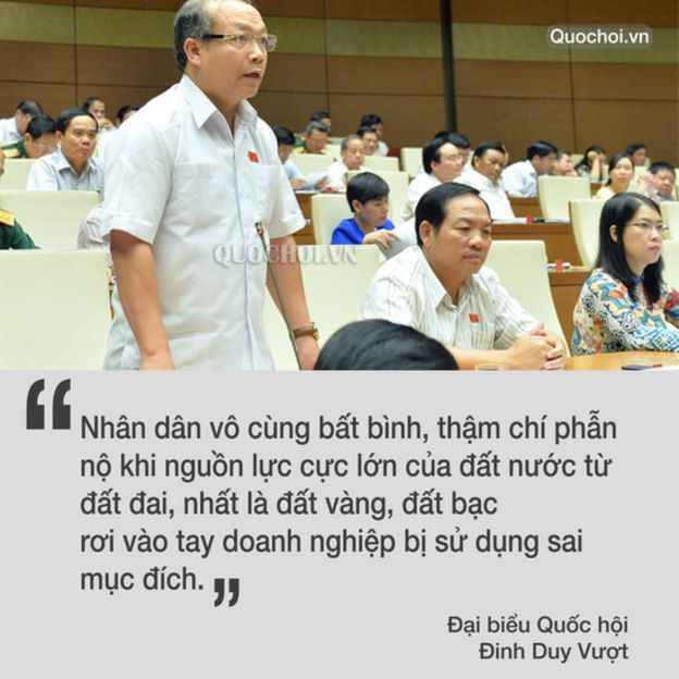 Đại biểu Đinh Duy Vượt