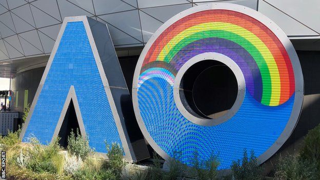 Australian Open: Grand Slam event stages first Pride Day at Melbourne ...