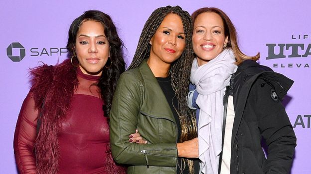 Sheri Hines, Sil Lai Abrams and Drew Dixon at the documentary's premiere at the Sundance Film Festival in January