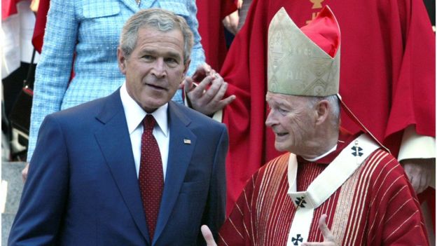 George W Bush and McCarrick