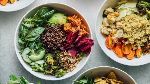 Sweetgreen salad bowls