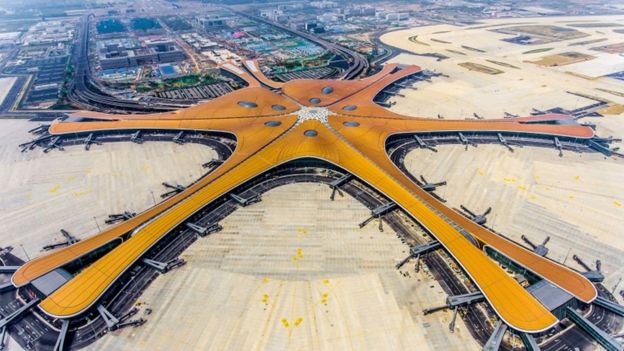 Daxing Airport in June 2019