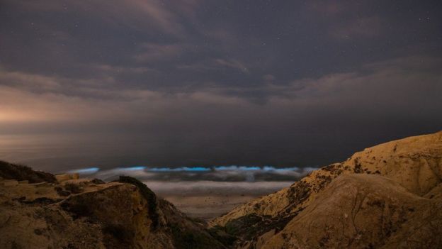 Blue Sea Waves