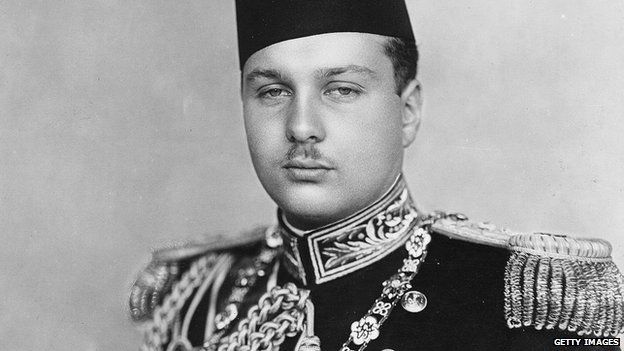 Король Египта Фарук I (1920 - 1965)