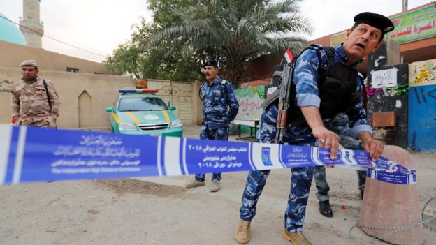 الأمن العراقي انتشر لتأمين الانتخابات
