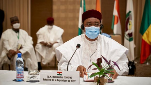Le président du Niger Mahamadou Issoufou