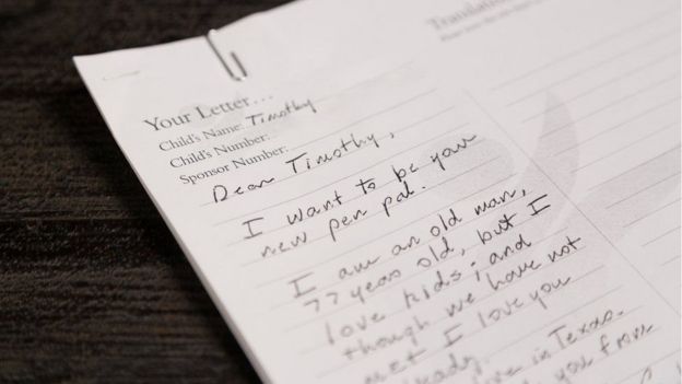 Lá thư đầu tiên của ông Bush "Timothy thân mến, tôi muốn làm người bạn tâm thư mới của cậu."