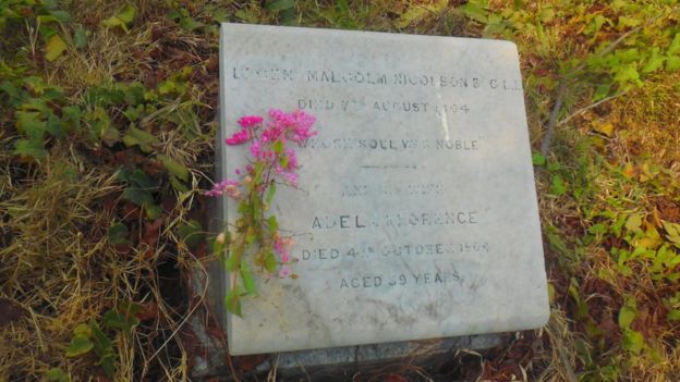 Nicolson's grave in Chennai
