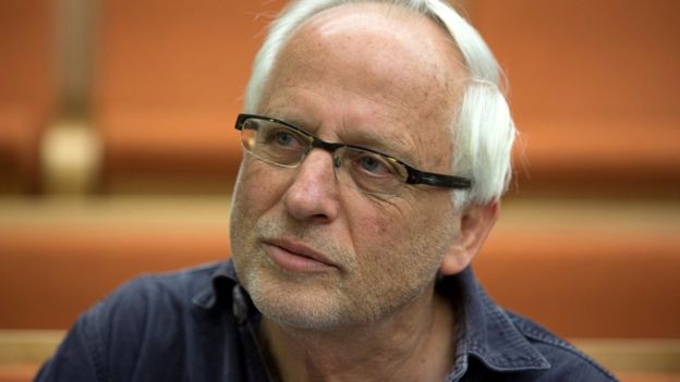 Israeli journalist Igal Sarna at the Magistrate Court in Tel Aviv, Israel March 14, 2017