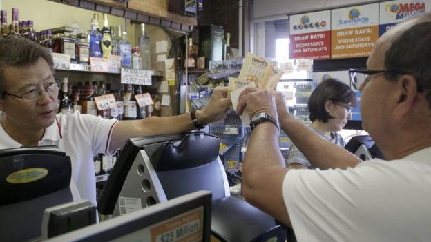 Venta de billetes de lotería en California