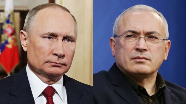 Путин и Ходорковский
