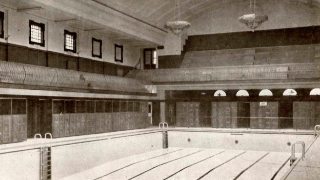 Historical Newcastle Turkish Baths and City Pool photos emerge - BBC News