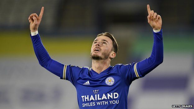 James Maddison of Leicester City arrives ahead of the Premier League  News Photo - Getty Images