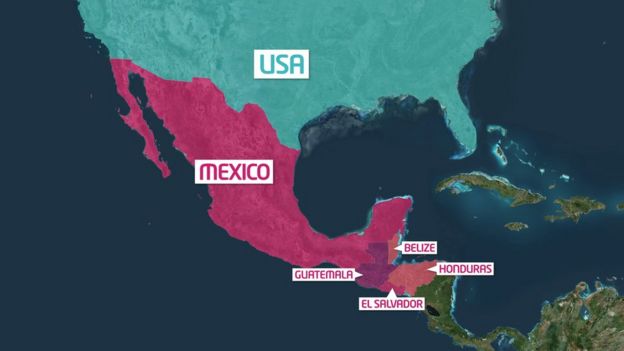 Migrant caravan: Life in the camp on USA-Mexico border - BBC Newsround