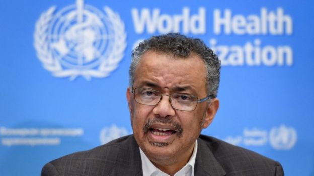 Tedros Adhanom Ghebreyesus, director general de la OMS.