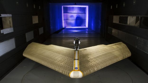 Creación ala avión NASA.