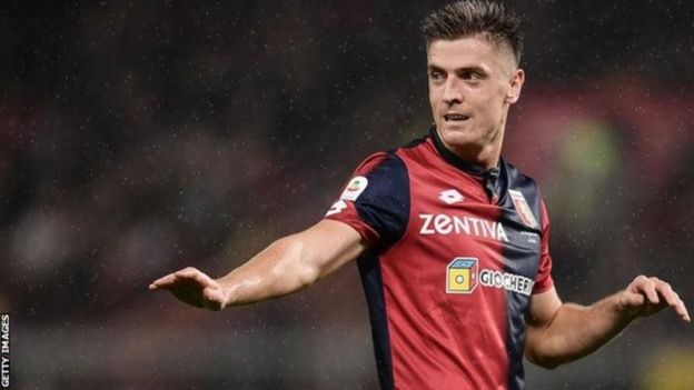 mshambuliaji wa AC Milan, Krzysztof Piatek