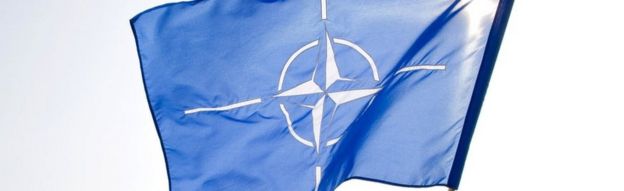 A Nato flag