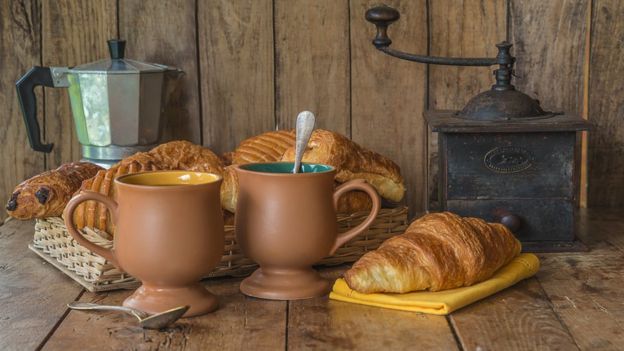 Bodegón de desayuno.