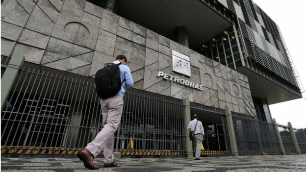 Fachada da sede da Petrobras