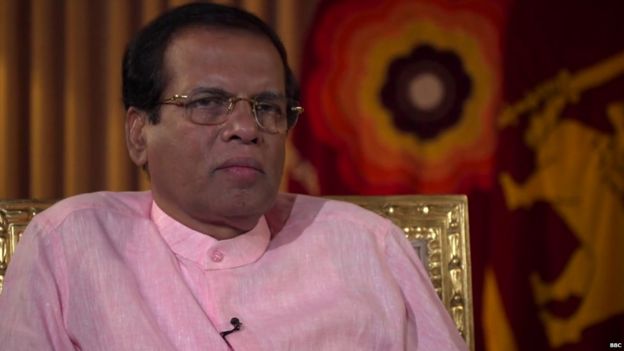 ජනාධිපති මෛත්රීපාල සිරිසේන