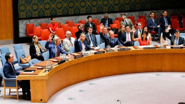 El Consejo de Seguridad de la ONU votó para sanciones contra Corea del Norte