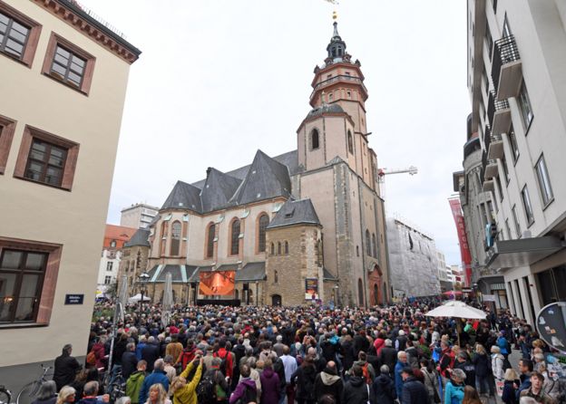 Commemoration at St Nicholas Church, 9 Oct 19