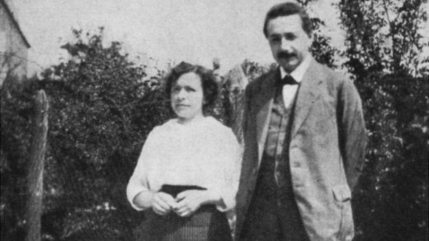 Mileva Maric y Albert Einstein