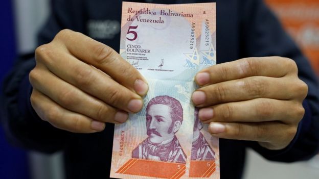 New Venezuelan currency