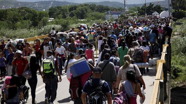Fronteira entre a Colômbia e a Venezuela