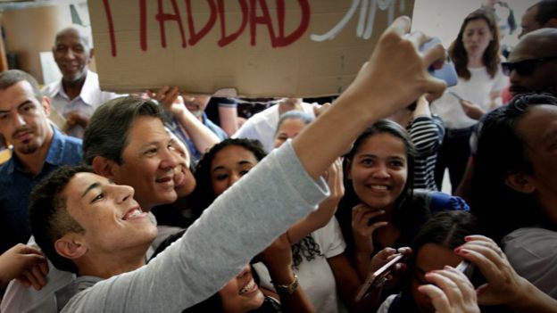 Haddad em campanha