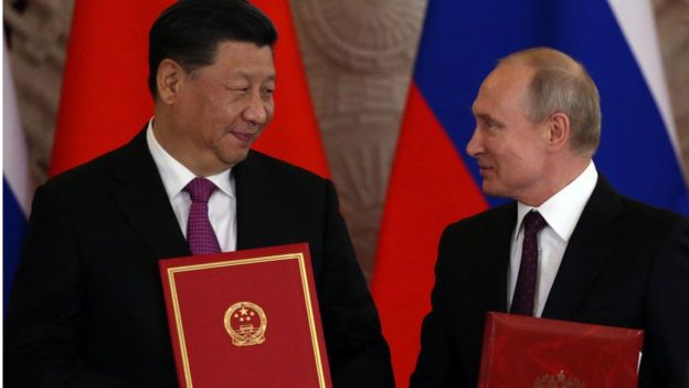 Putin y Xi