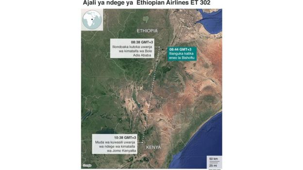 Jinsi ajali ya ndege ilivyotokea