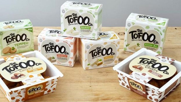Tofu products from The Tofoo Co