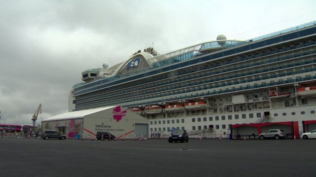 cruise liners belfast