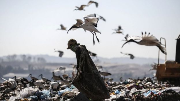 La basura electrónica suele acabar en el hemisferio sur. Foto: GETTY IMAGES