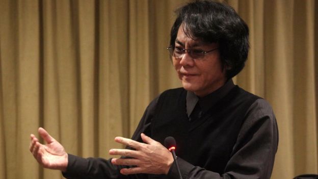 Professor Hiroshi Ishiguro addresses the Vatican's conference on Roboethics