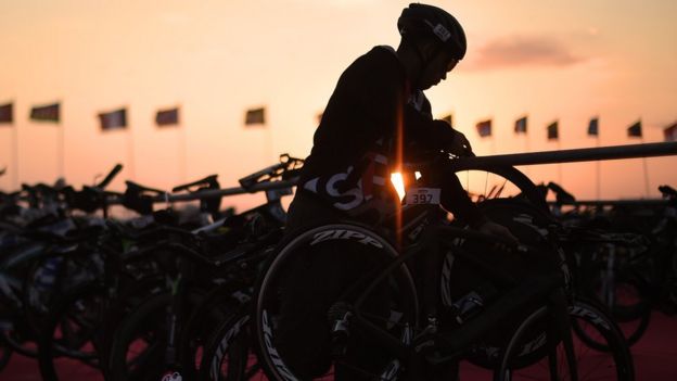 Imagen de triatleta