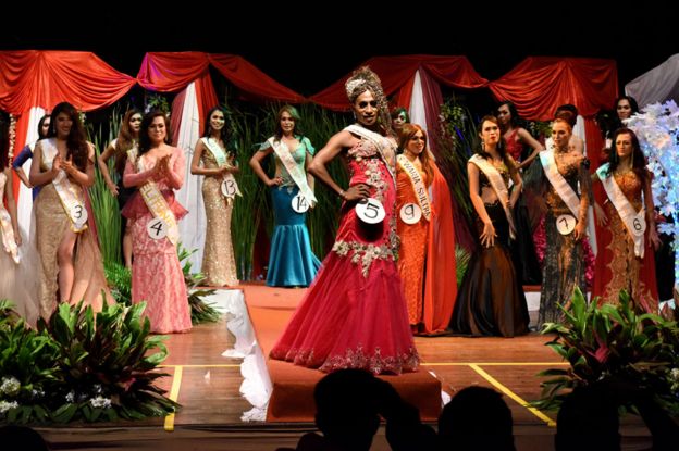 Participantes Miss Waria