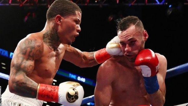 Gervonta alishinda ubingwa baada ya kumshinda pedrazza kwa njia ya Knockout