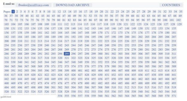 Muestras de los datos fueron publicados en lÃ­nea para atraer el interÃ©s.