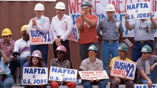 Campanha Nafta na década de 1990