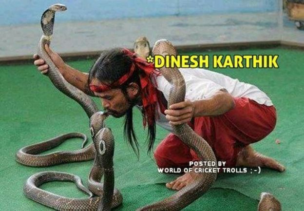 பாம்புகளுக்கு பாலூட்டிய இந்திய அணி - இணையத்தை அதிர வைக்கும் கிரிக்கெட் மீம்கள்