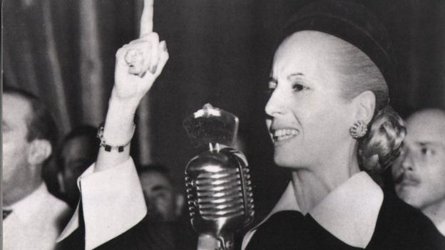 Evita em 1952
