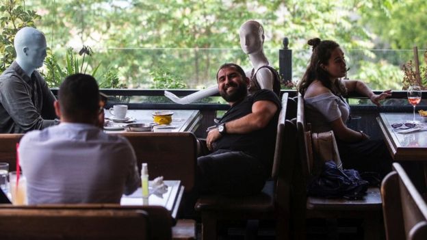 Kafe di Istanbul