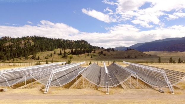 Canada's new radio telescope, CHIME