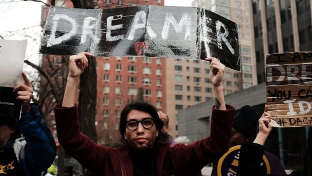 Activistas se manifestaron en varias ciudades de EE.UU. durante el fin de semana en apoyo a los llamados dreamers.