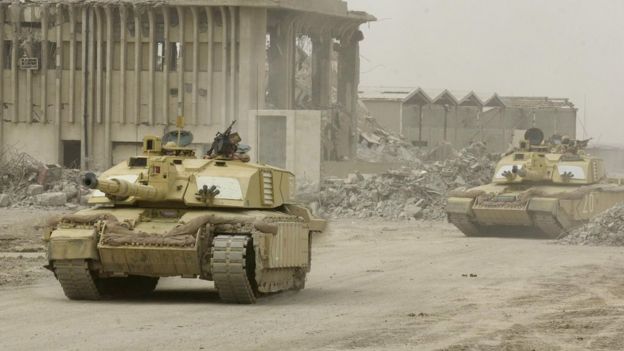La guerra de Irak en 2003